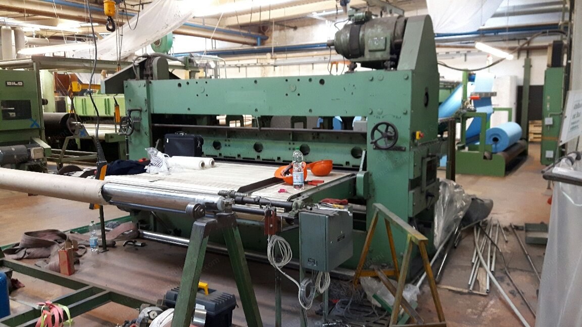 Dilo, SND 25, 1972, Structural Needle Loom, Working Width 2500mm, Stroke Height 40mm, Lamella Pitch 3mm
