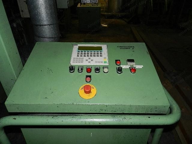 Osthoff, Singeing Machine, 1997, 1800mm, with Brushing Units, TVE Escale Squeezing Padder