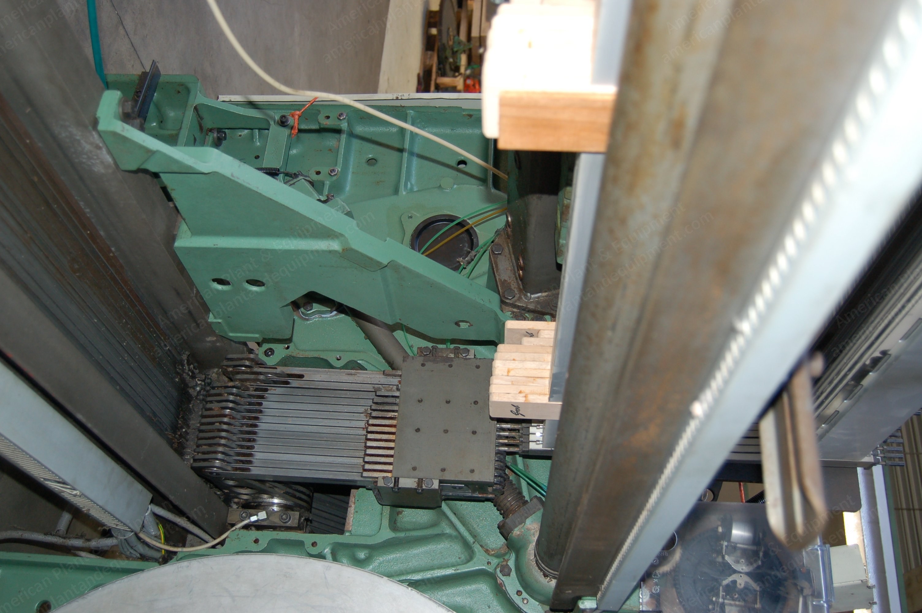 Picanol, Omni-4-R-380, 1997, Air Jet Weaving Loom, Working Width 3800mm, 4 Colors, Staubli Dobby