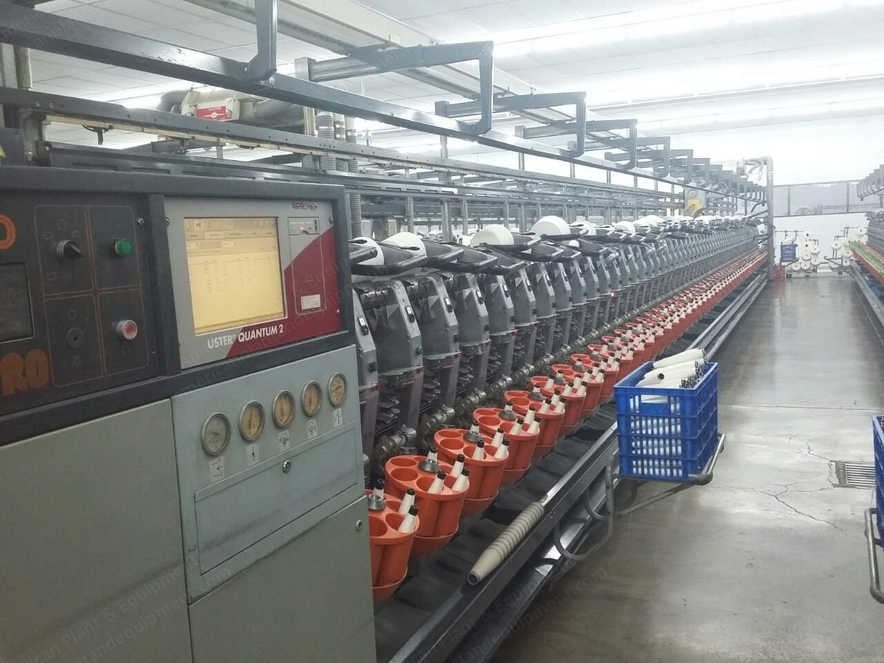 Savio, Espero L, 1992, 60 Heads, Uster Quantum II, Mesdan 490 Splicer
