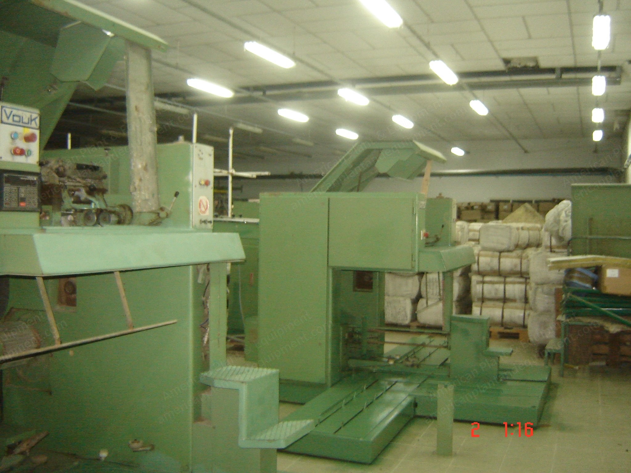 Open End Spinning Unit, For Waste and Various Blends Processing, 1987-1991