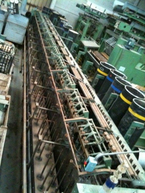 Mackie, Flax Roving Frame, 1988, 112 Spindles, 14 Heads, 292x131mm