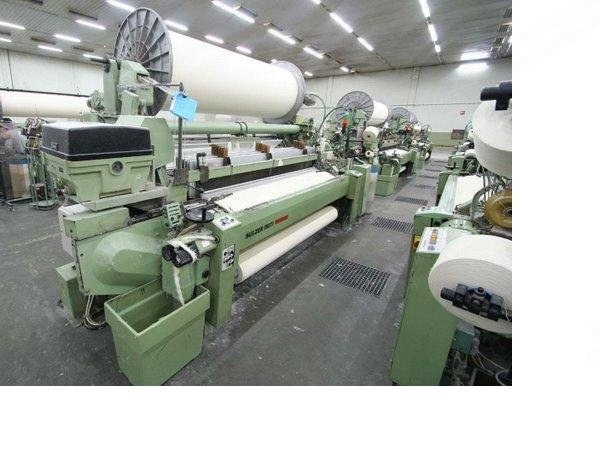 Sulzer Ruti, G6100, 1988/1989, Terry Looms, 2600mm, Staubli Electronic Dobby 2660, 4 Colors