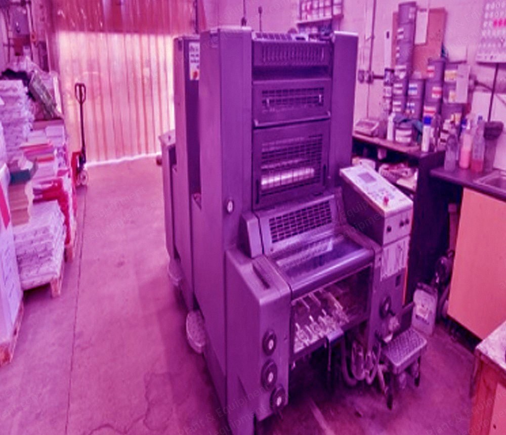 Heidelberg, Speedmaster 52-2P, 1996, 2 Colors, 118 Million Impressions