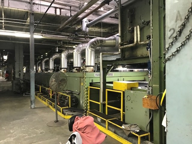 Monforts, 1994, 2032mm Working Width, 7 Chambers, Gas Fired