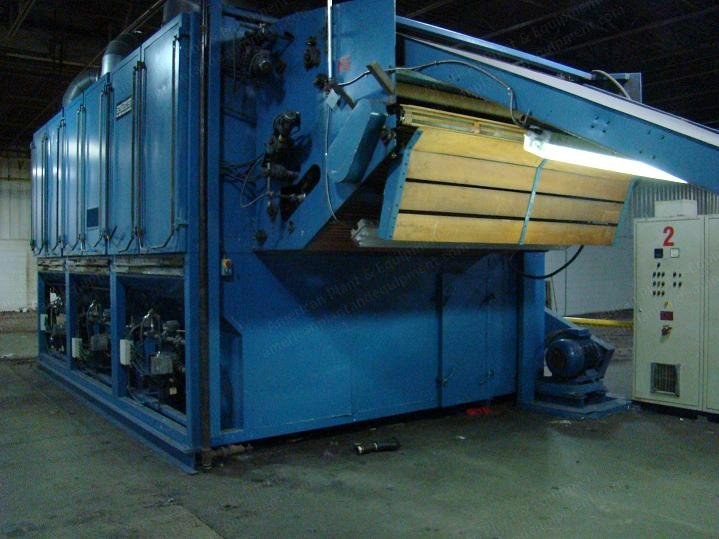 Santex, Santashrink Jumbo 2K/240 Gas, 1990, 2500mm Belt Width, 95 kW, Gas Heated