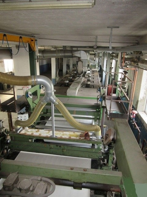 Isotex, 3-Head Coating Line, 1990, 1600mm Material Width, 3 Coating Heads, 5-20 m/min