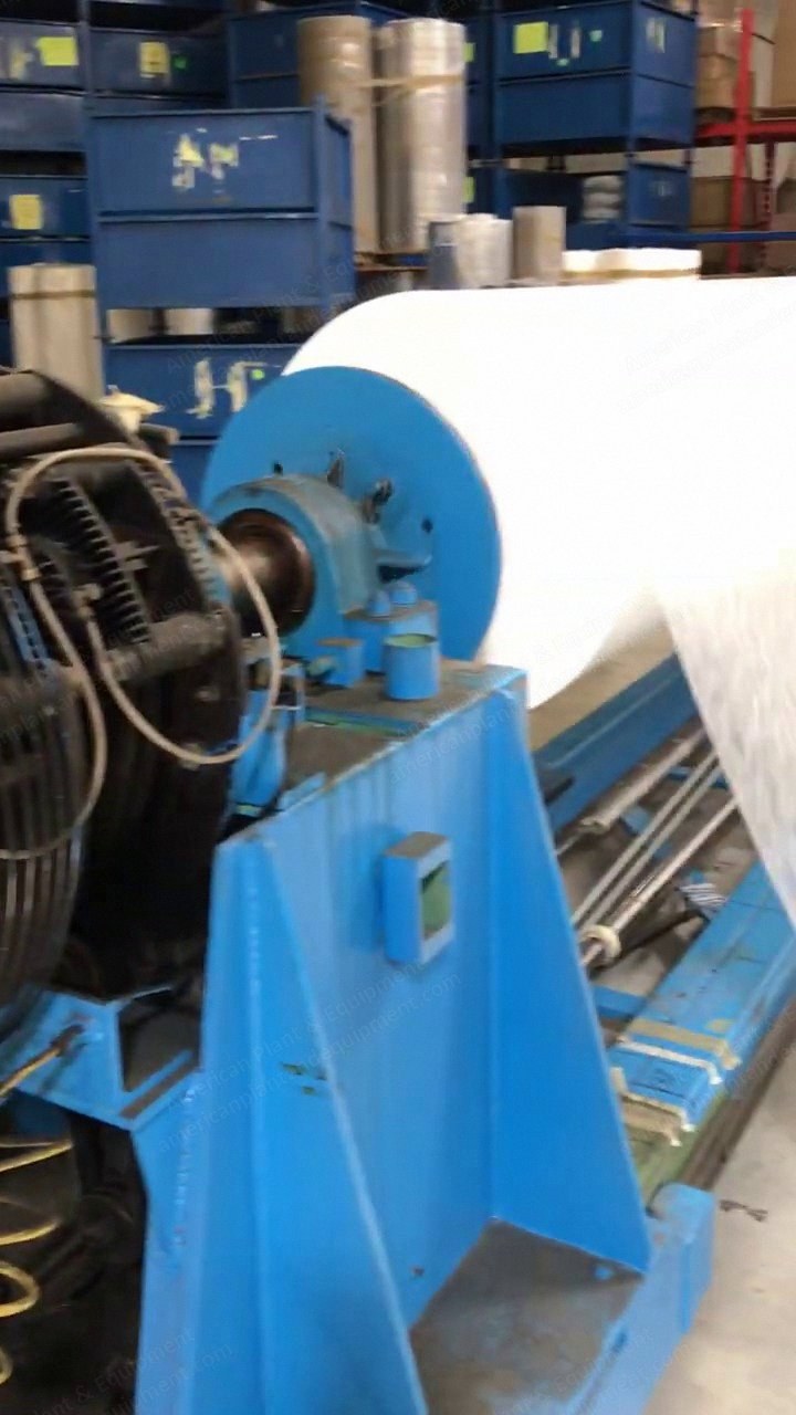 Birch Bros. Slitter Rewinder, 200" Width, 600 FPM