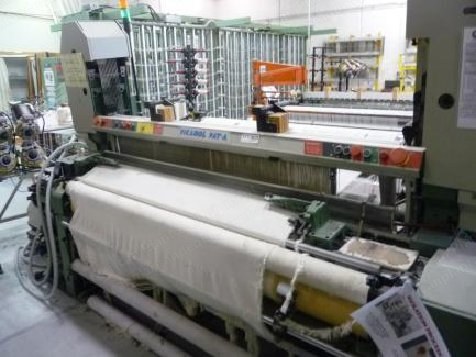 Picanol, PAT-A-4R, 1993, 1900mm, 4 Feeders, 12 Shafts Staubli Electronic Dobby