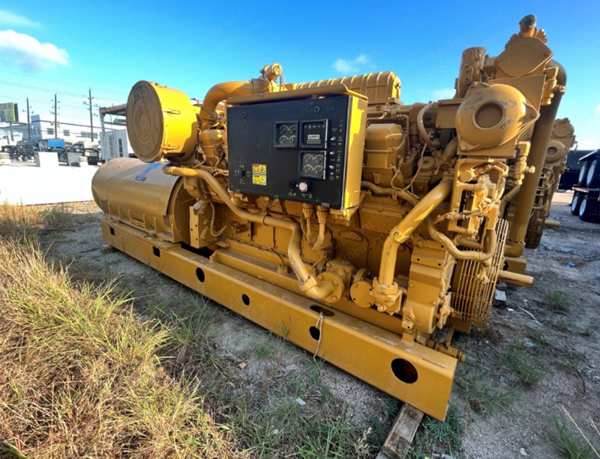 Caterpillar, 3512B, Land Petroleum Generator Set, 1204 kW, 600V, 1200 RPM