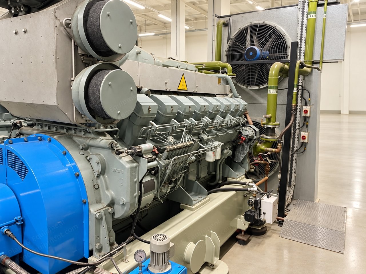 Mitsubishi, S16R-PTA, Diesel Engine, 2000, 1,480 kW, 1,500 RPM, 803 Hours