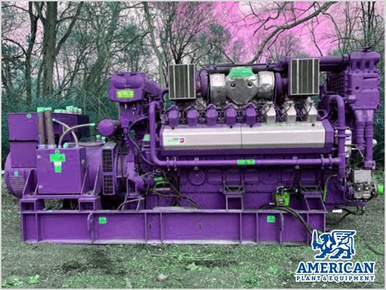 Cummins, QSV81G, 2001, 1100 kW, Natural Gas, 60 Hz