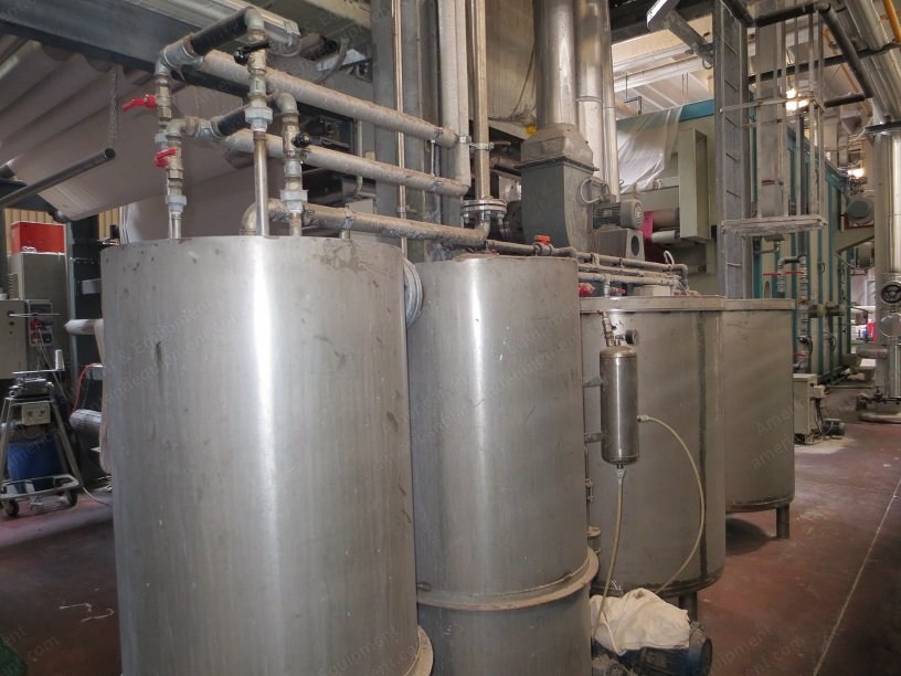 Kusters Dyeing Foulard, 1994, 3200mm Working Width, Automatic Color Kitchen
