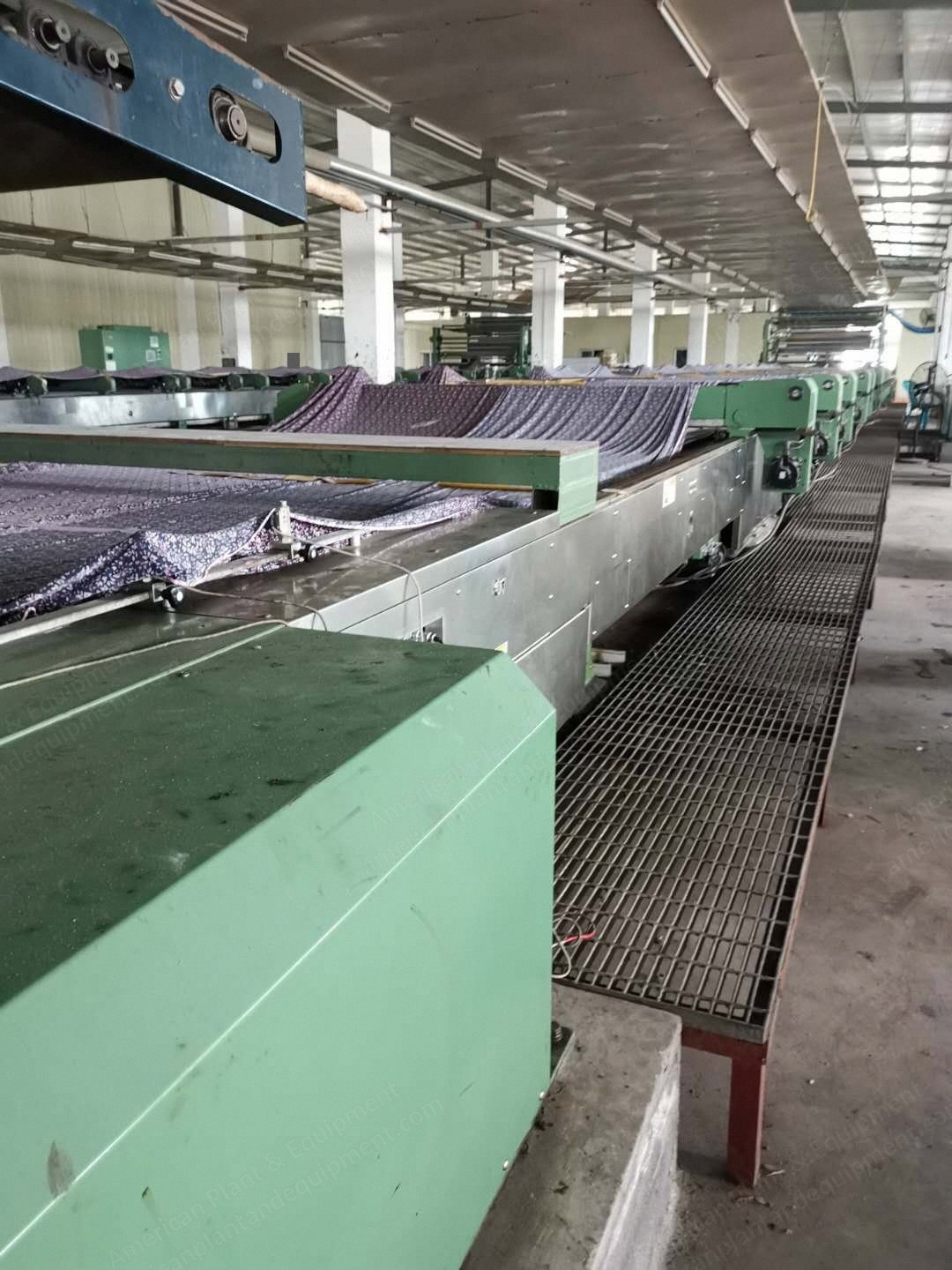 Ichinose Flat Bed Printing Machine, 2013, 2100mm Width, 12 Colors, 5 Chambers