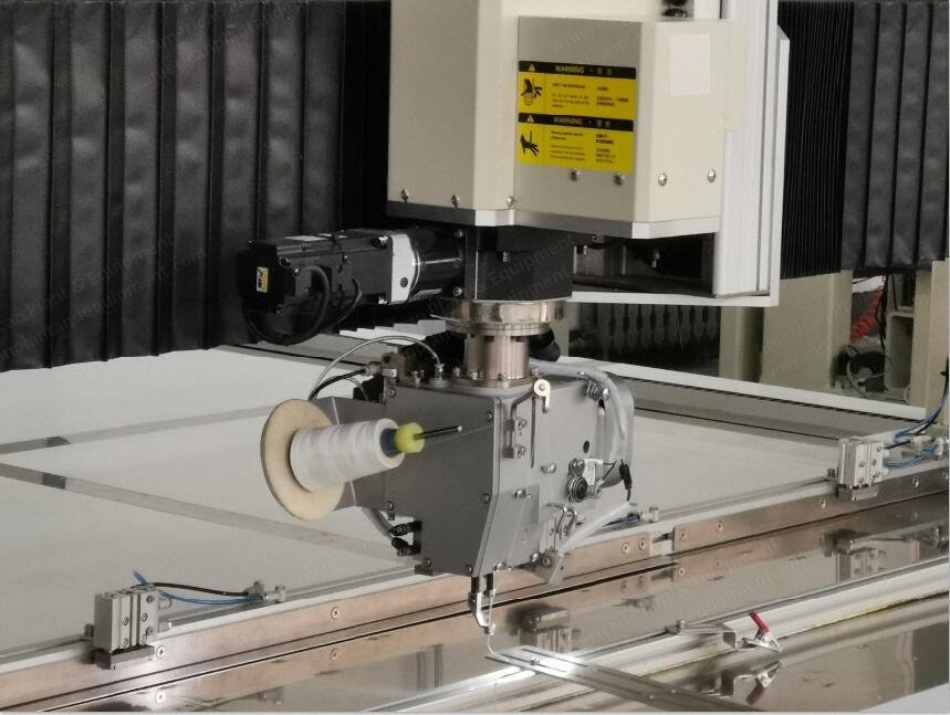 NovaStar, QL215, Down Filled Duvet Quilting Machine, 2500x2300mm Sewing Size, 360 Degree Rotating Sewing Head