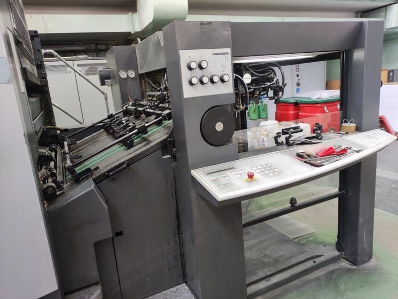 Heidelberg SM 102-2P, 2005, 720x1020mm, 2-color