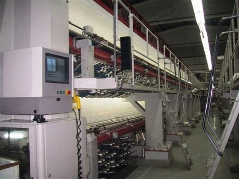 Saurer, 4040 HP, 1997, Schiffli Embroidery Machine, 21 Yard, 1416 Needles, 200 RPM