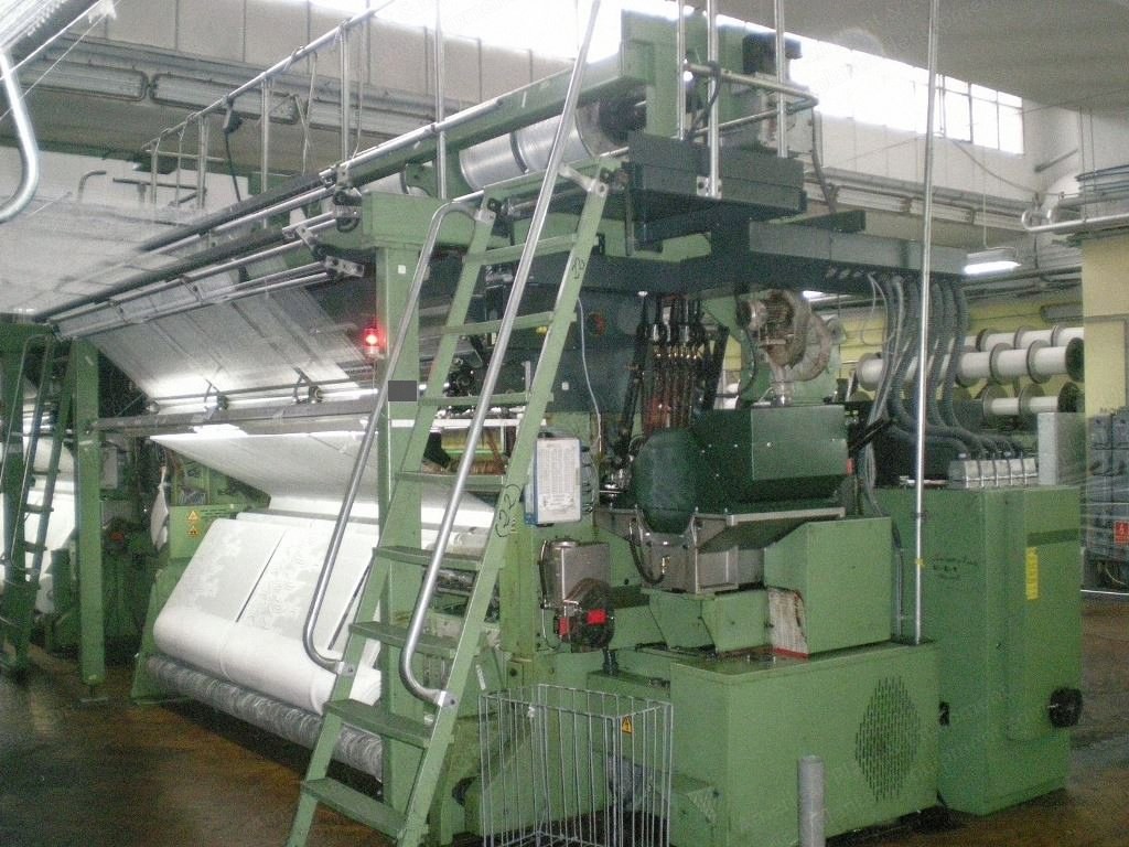 Karl Mayer, RJSC 4 F-NE, 1996, 3300mm Width, Jacquard, E9/18 Fine, with Creel