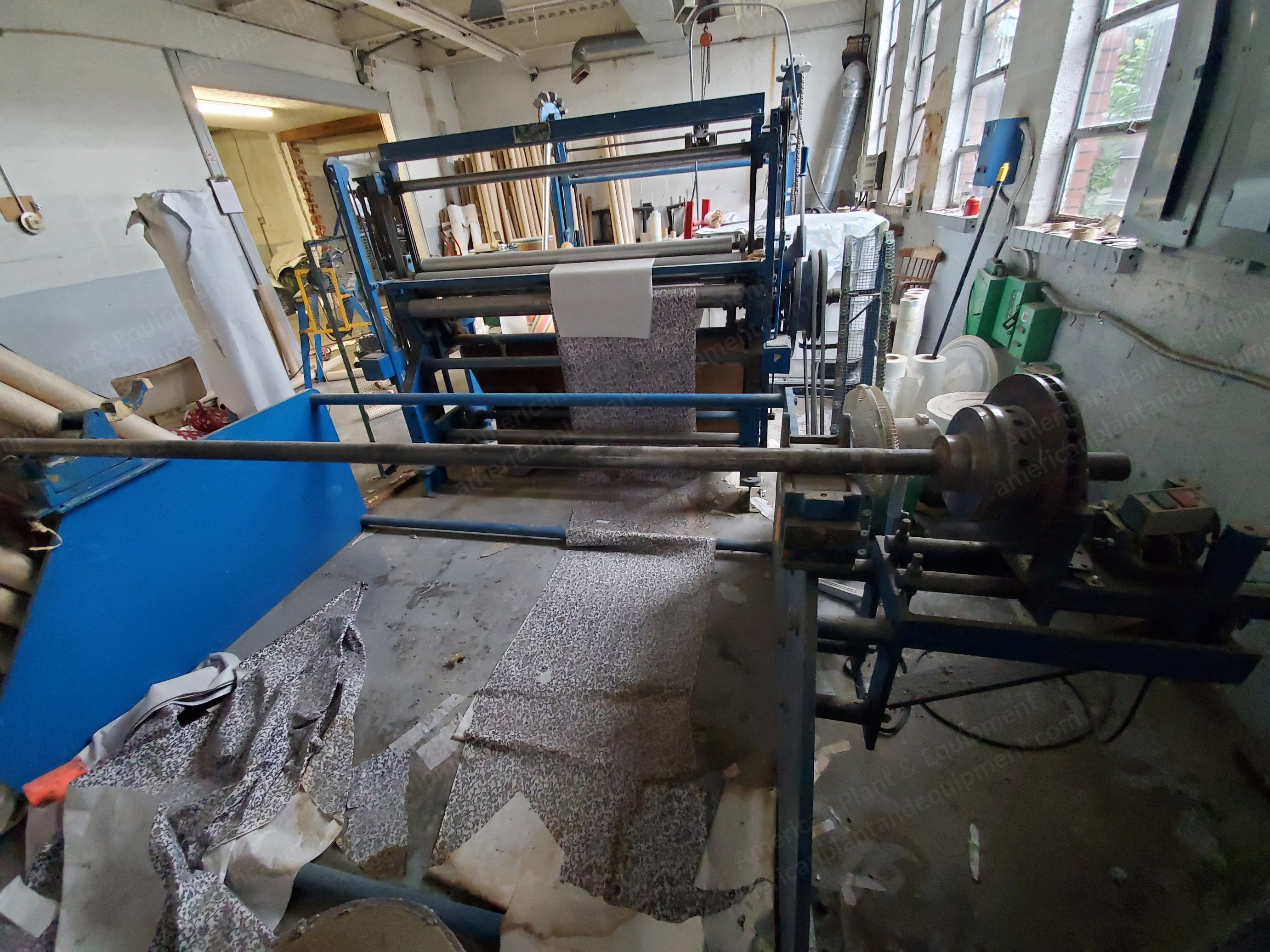 Cameron, Slitter 4, 62" Width Capacity, 60" Roll Diameter On, 28" Roll Diameter Off