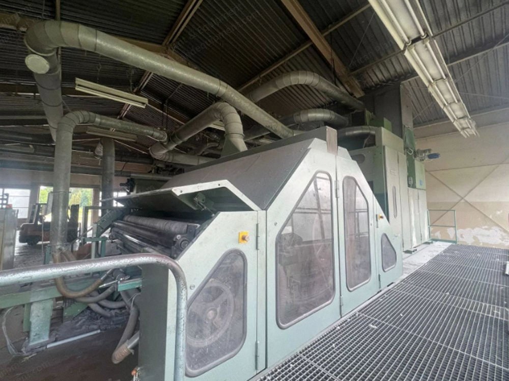 Spinnbau Single-Doffer Carding Machine, 1991, Working Width 2500mm