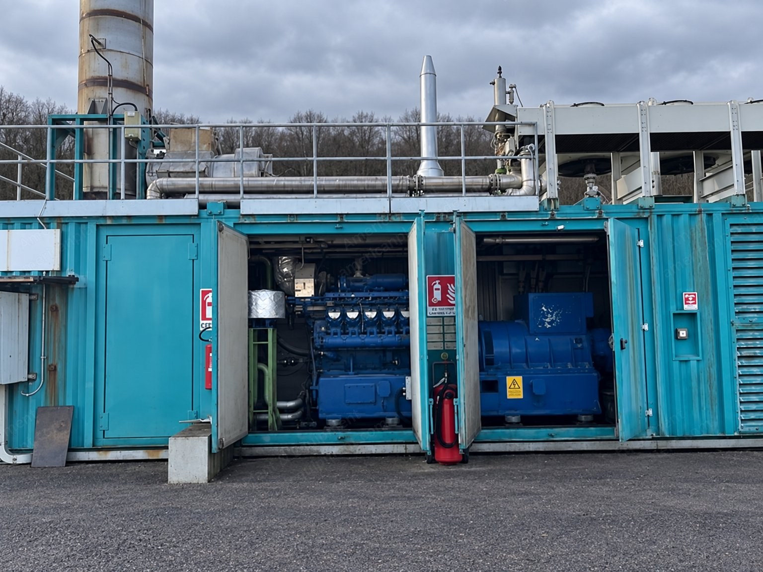 MWM, TCG 2020 V12, 2020, Biogas CHP Unit, 1,030 kW, 400 V, 50 Hz, 48,000 Hours