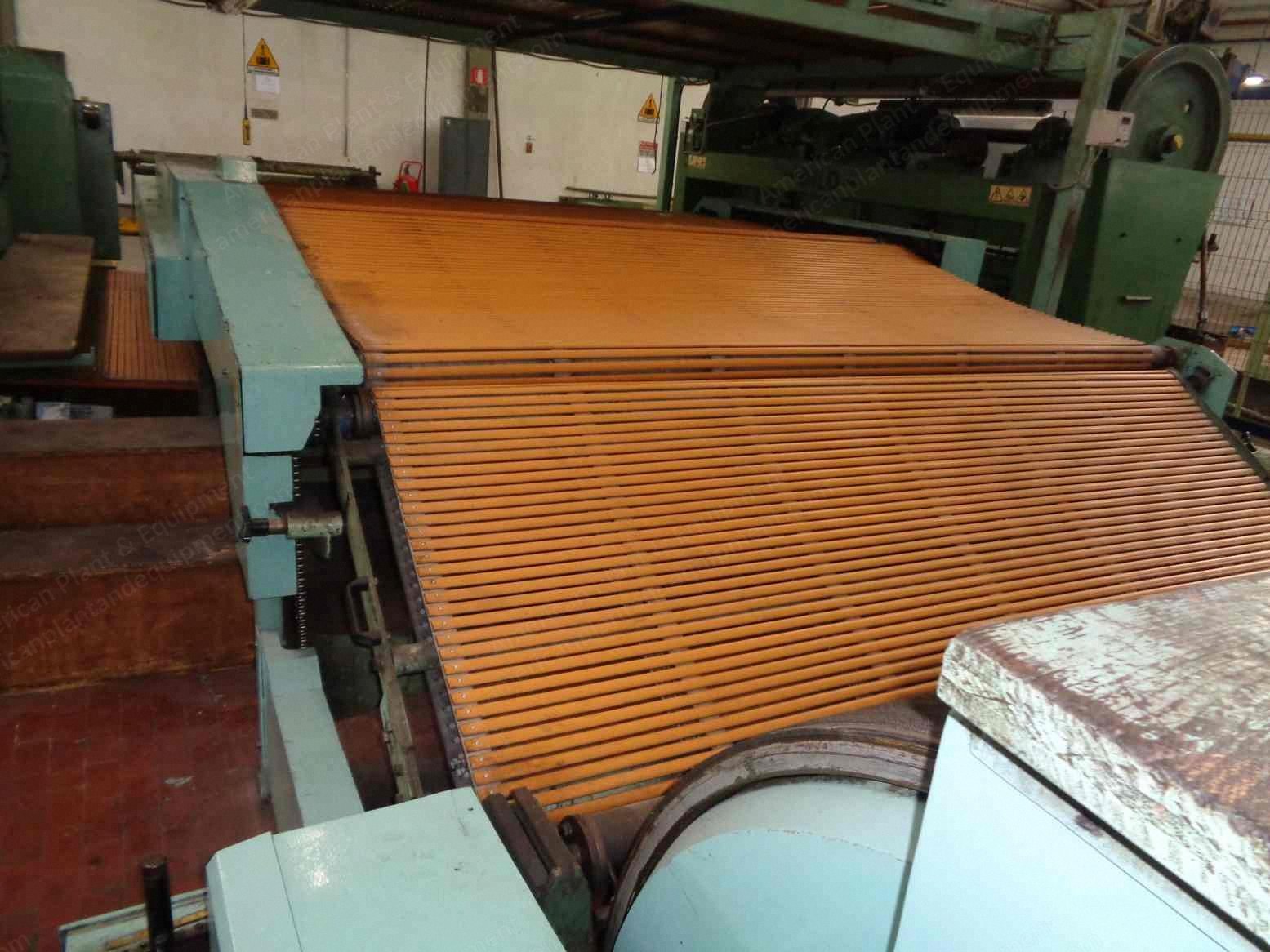 Autefa Cross Lapper, Entry Width 2500mm, Exit Width 3000mm, Speed 45 m/min