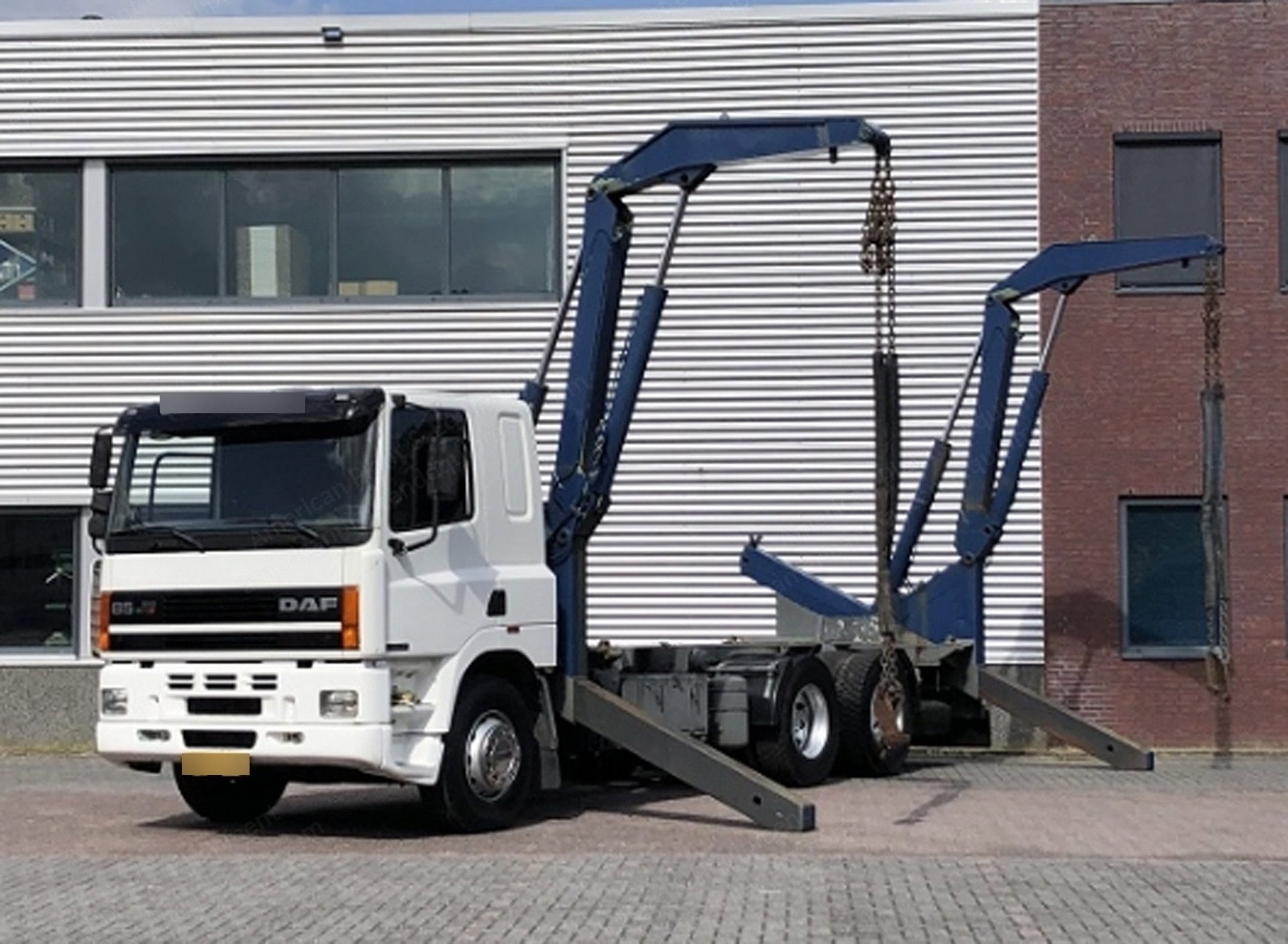 DAF, Euro 2, 10 Wheels, Side Loader, Manual Transmission