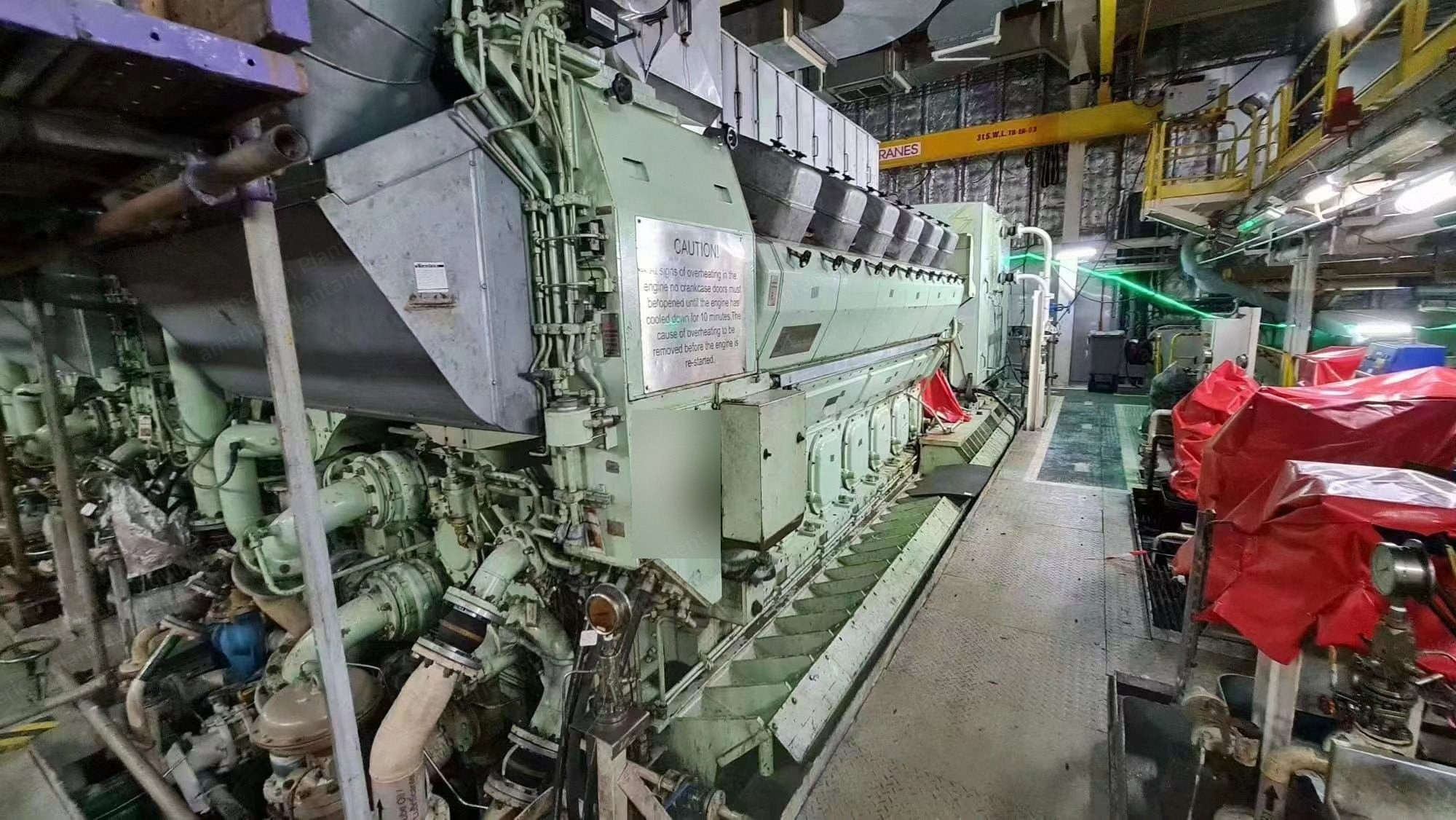 Rolls Royce, B32-40V12A, 2009, 5500kW, 60Hz, 11000V, Diesel Generator