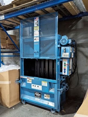 Marathon, Model 4224, Hydraulic Cardboard or Fabric Baler, 24x42 inch