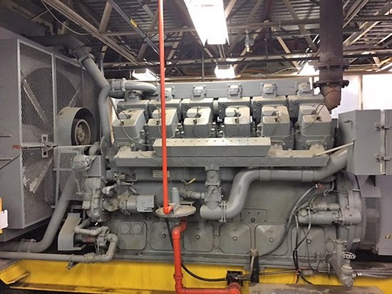 Waukesha, L5108GU, Natural Gas Generator, 500 kW, 1200 RPM, 60 Hz, 480/277V