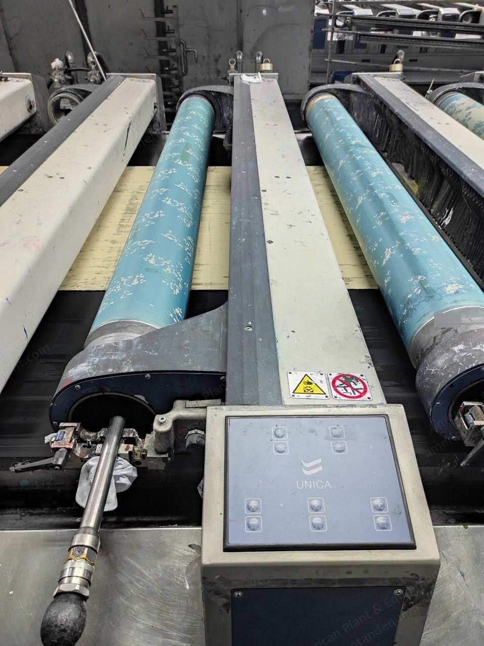 EFI Reggiani, Unica, 2018, Rotary Printing Machine, Width 1850mm, 8 Colors, Gas Heated Dryer