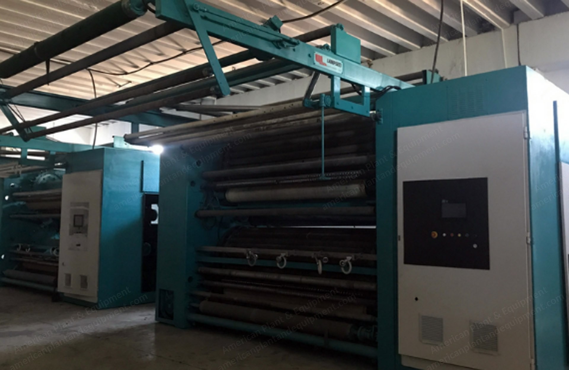 Lamperti, 2400mm, 1996, Raising Machine, 2 Drums, 24 Rolls
