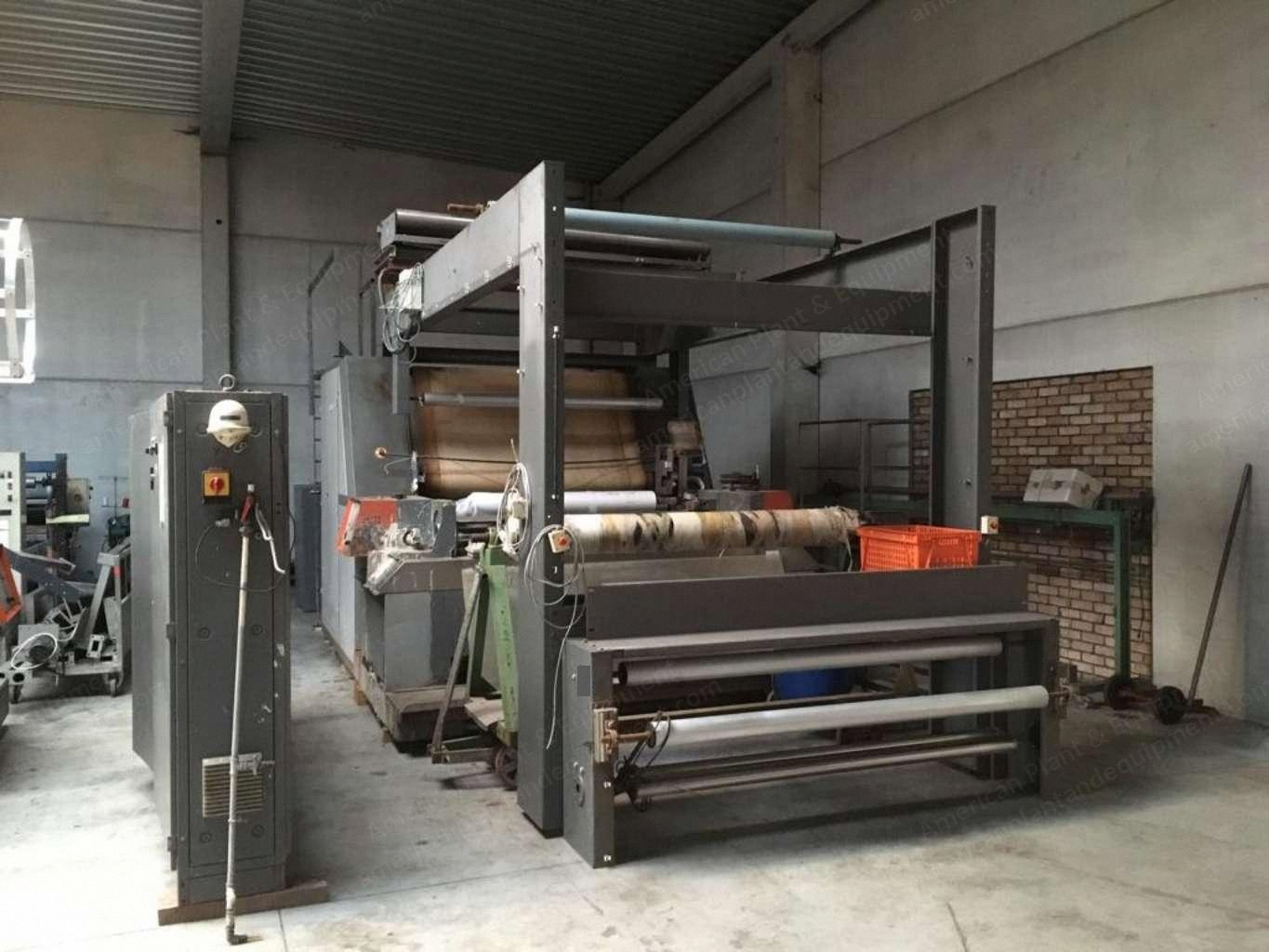 Stork Coating Line, 2000mm Roller Width, 1989, Oil Heated, with Palmer Transfer Drum