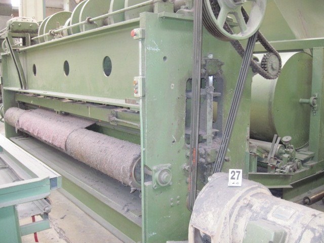 Fehrer, V-12, Air Laid Line, 3800mm Wide, with Chute Feed, Needle Loom Line 4060mm Wide, Winder