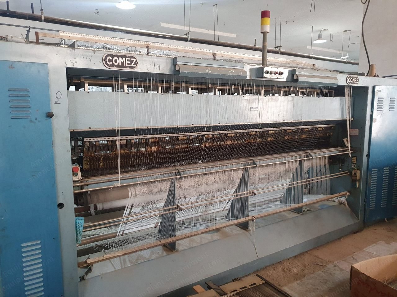 Comez, MJB, 1998, Crochet Jacquard Machine, 1600mm to 3100mm Working Width, 10GG Gauge