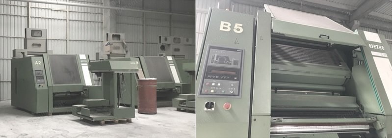 Rieter, C-51, 1998, Carding Machine, A70 Chutes, CBA 600 Coiler, Can Size 24x46 Inches