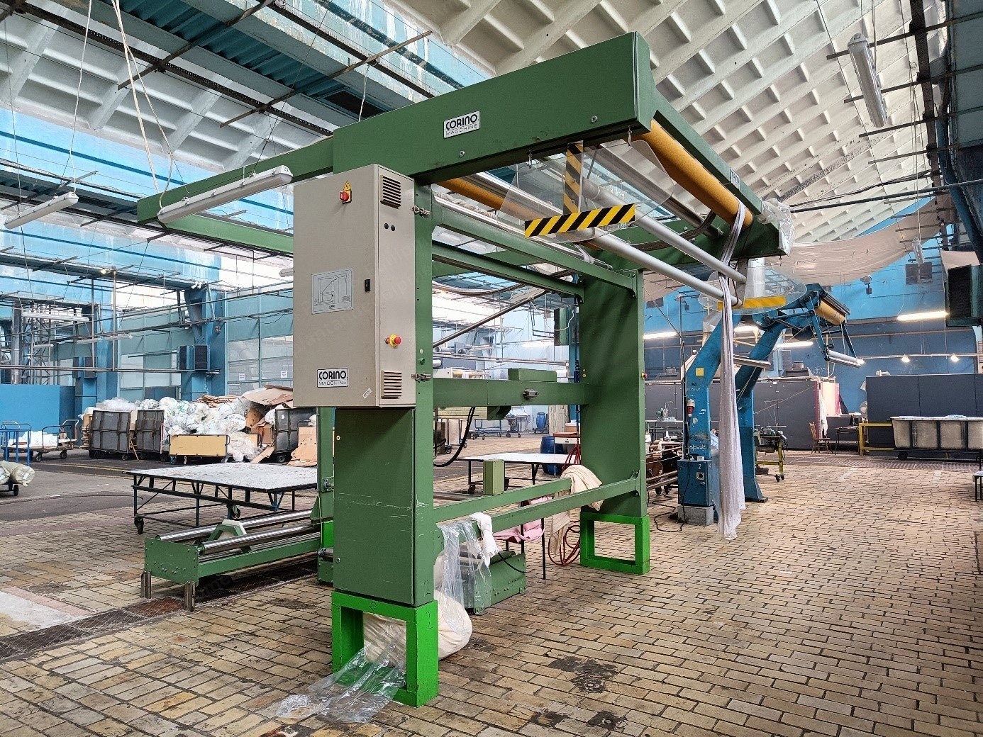 Corino, Taglierina, 2007, Rope Opener with Folding Machine