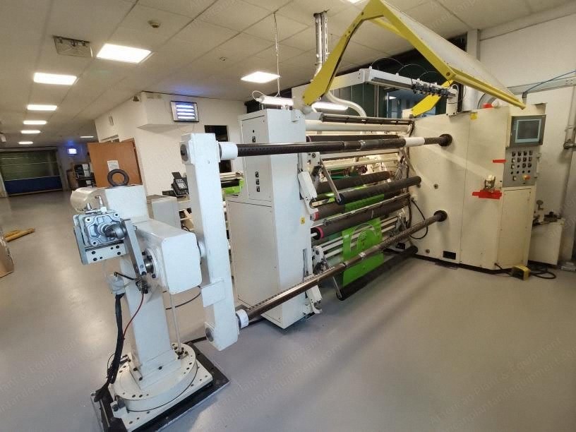 Euromac Slitter Rewinder, Film Width 1600mm