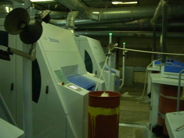 Trutzschler, TC-03, 2006, High Speed Carding Machine, with DFK Chute, 40x42 inch Can Size, Autoleveller