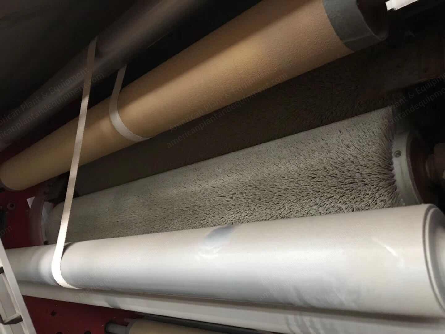 Mario Crosta Sueding Machine, 2200mm, 2012, 6 Rollers