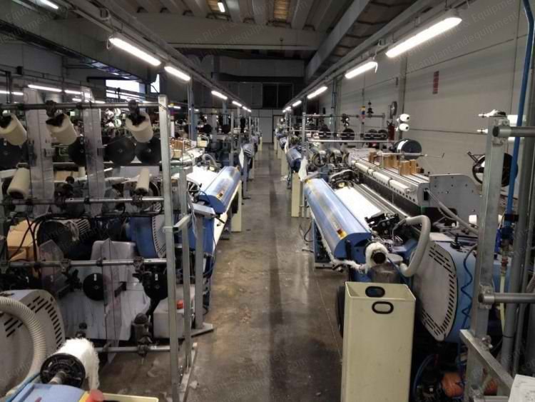 Sulzer Ruti, G6500, 2006, Rapier Looms, Working Width 2200mm, 8 Colors, Dobby