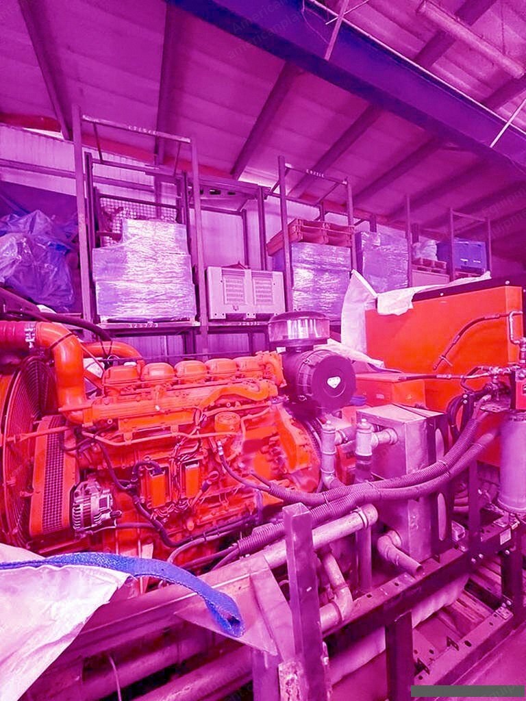 Aggretech, S250P, 2006, Combined Heat and Power Plant, 225kW, 1500 RPM, Diesel/Fuel Oil