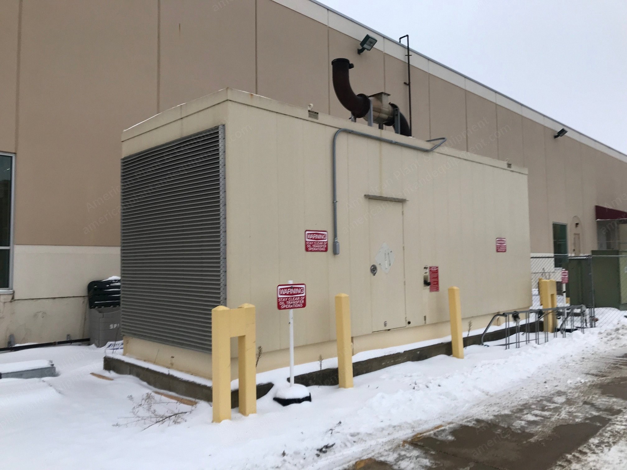 Caterpillar, 3508 SR-4, 1999, 820 kW, Diesel Generator, with Transfer Switch