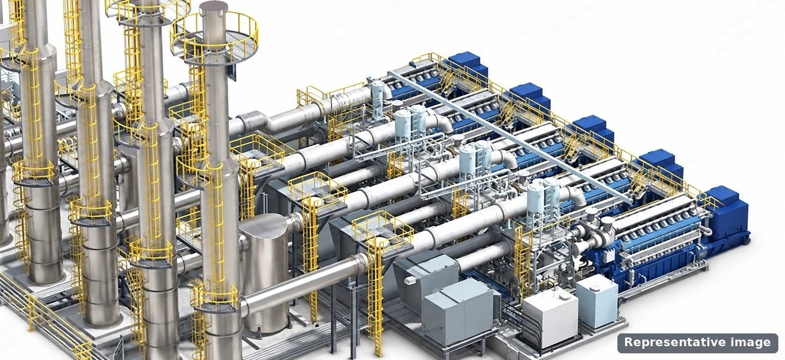 MAN, 18V32/40, New, 52.5 MW HFO Power Plant, 6 x 8.75 MW Diesel Generator Sets, 13.8 kV, 60 Hz, 720 RPM