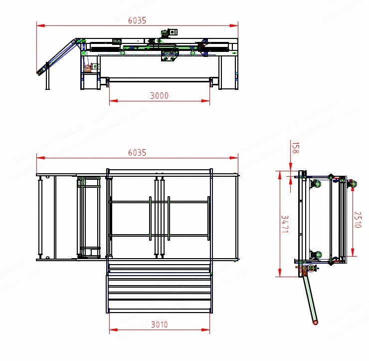 NovaStar, NN466 Cross Lapper, Input Width 2500mm, Output Width 3000mm, 40 m/min