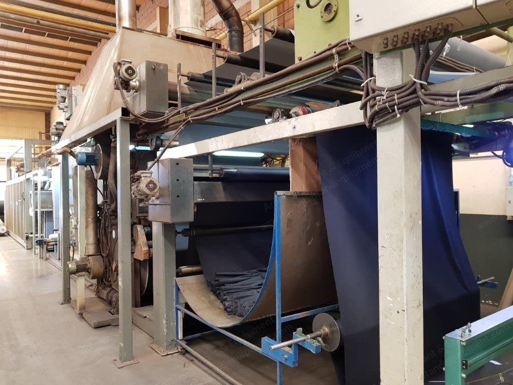 B.G.R. S.R.L., Flame Laminating Line, 2000, Working Width 2000mm, Max Speed 40 m/min, 10 HP