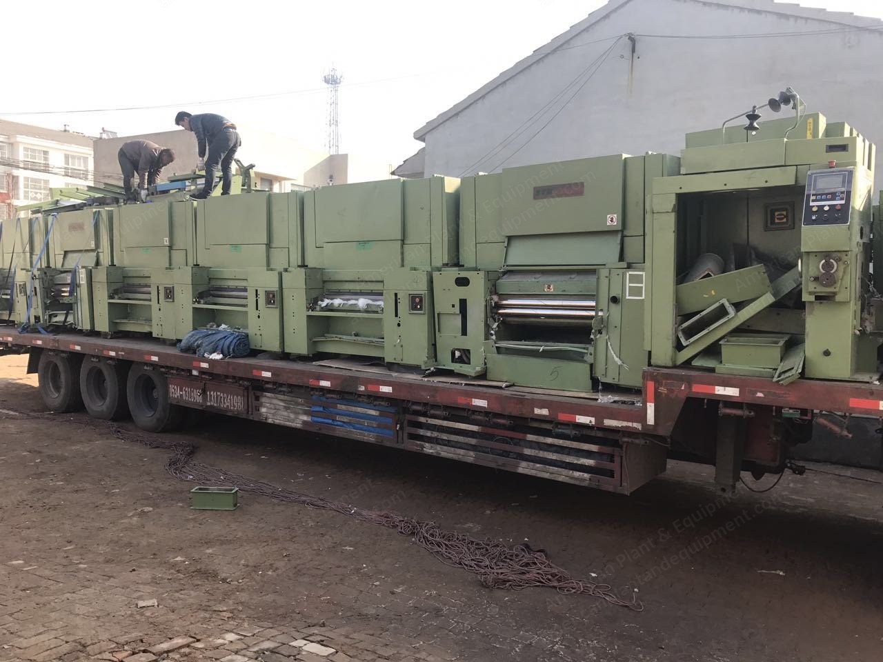 Crosrol, MK5D, 2003, Carding Machine, 1100mm Can Size, Autoleveller
