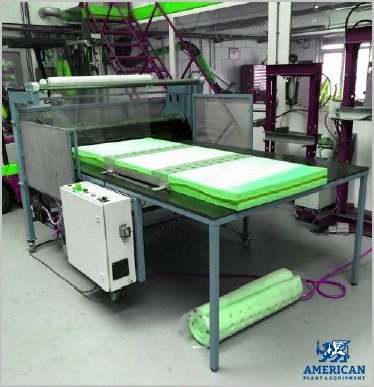 Semi-Automatic Foam Packing Machine, 2200x1400x80mm Max Capacity, 2 Pieces per Minute, 480V
