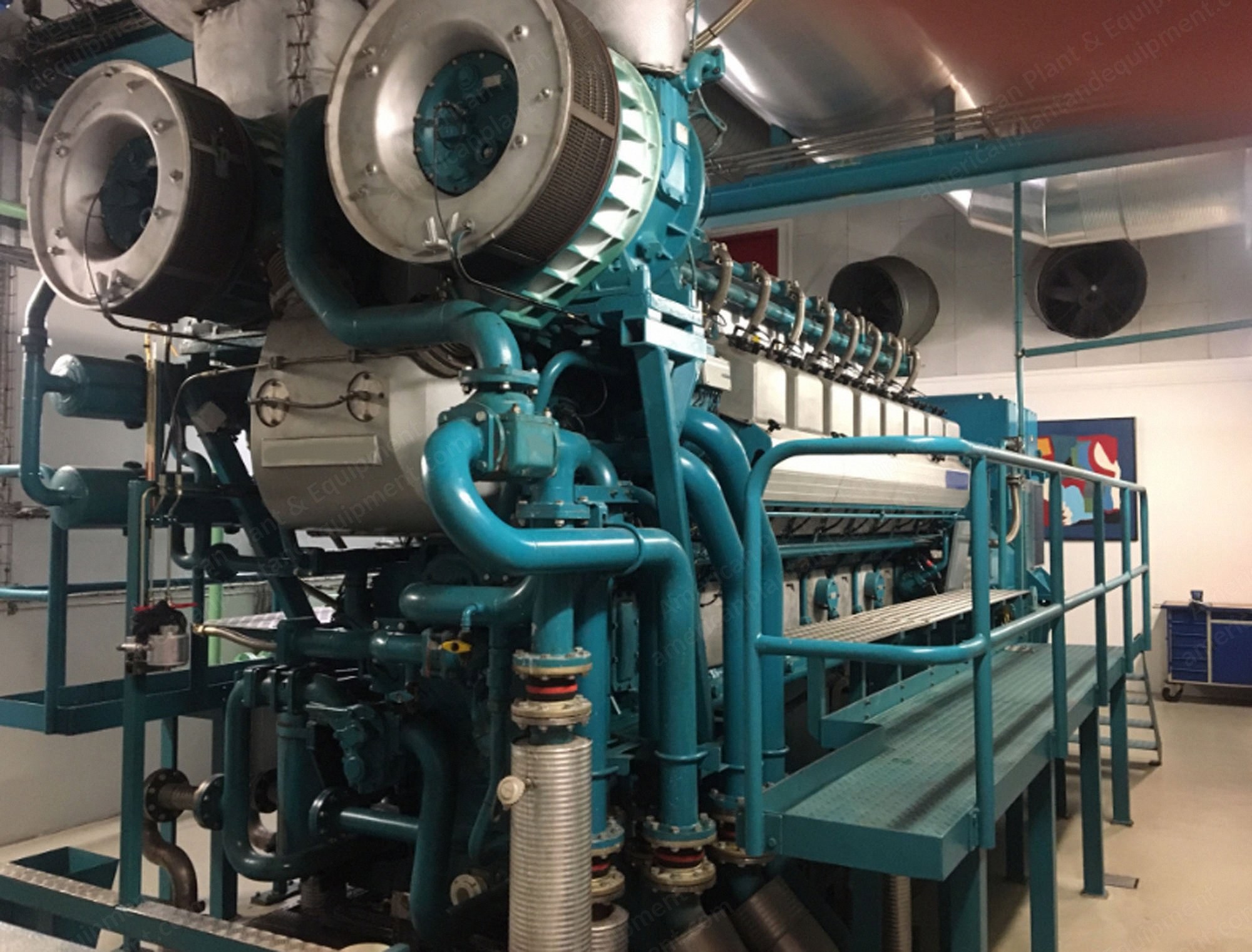 Wartsila, W16V25SG, 1997, 3000 kW, Natural Gas, 10500V, 1000 RPM