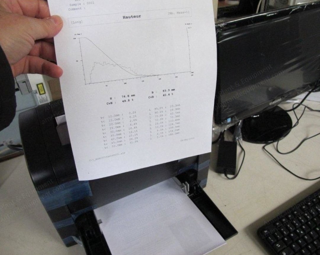 Almeter, AL100, 1996, with Fibroliner FL100 Preparatory, Table Model, PC and Printer